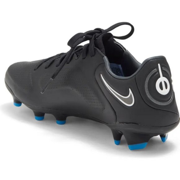 Nike Tiempo Legend 9 Elite FG Black Grey Soccer Cleats CZ8482-001 Men's Size 5.5 - Picture 1 of 5